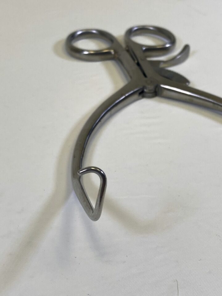 W. LINK 64-4160/17 Kolbel Soft Tissue Retractor 190mm Single Prong Angled Arms — photo 5
