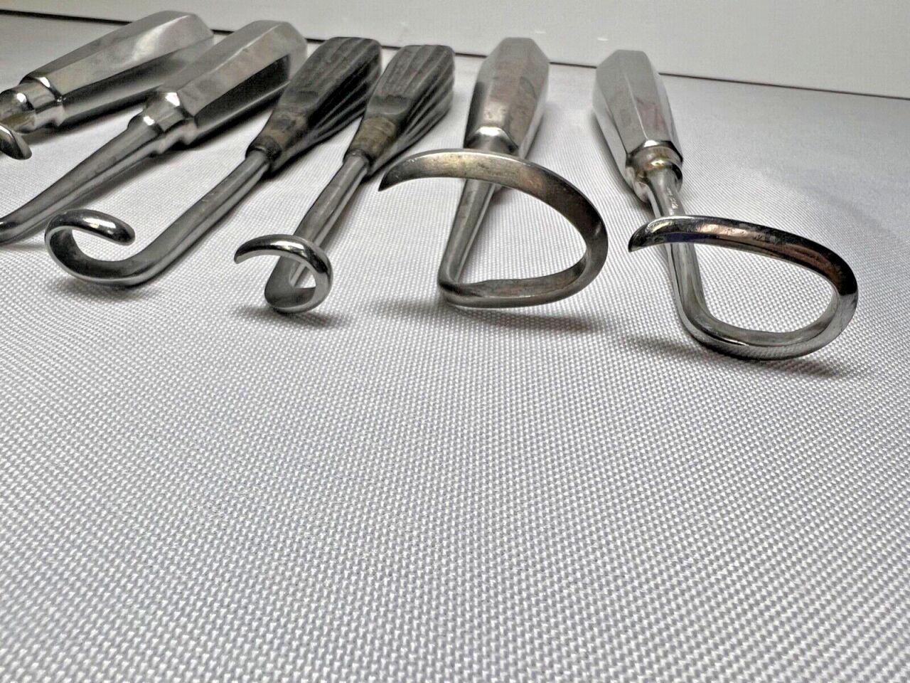 WECK Lot of 6 German Stainless Tiemann Left & Right Sides Rasp Instruments — photo 6
