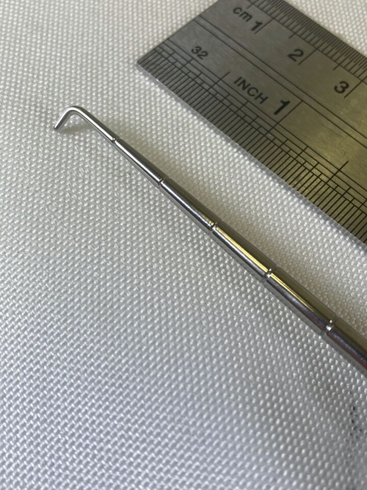 AVALIGN 72-230102C 5mm Arthroscopic Hook Probe & Handle — photo 5
