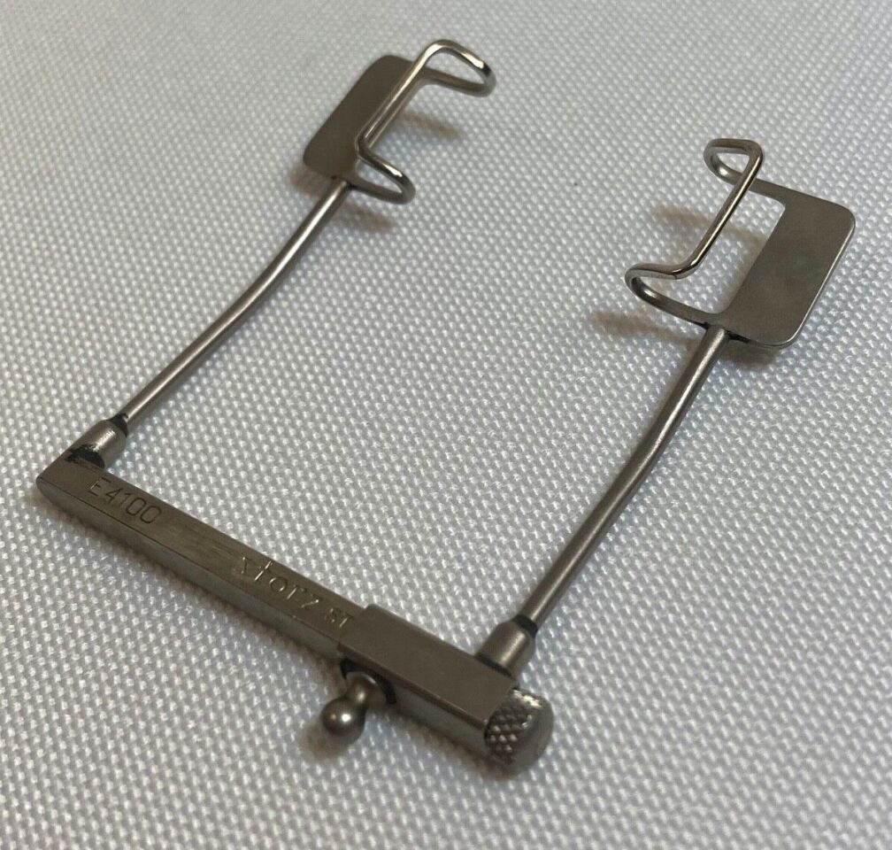 KARL STORZ E4100 Wiener Eye Speculum Self Retaining Ophthalmic Retractor — photo 4
