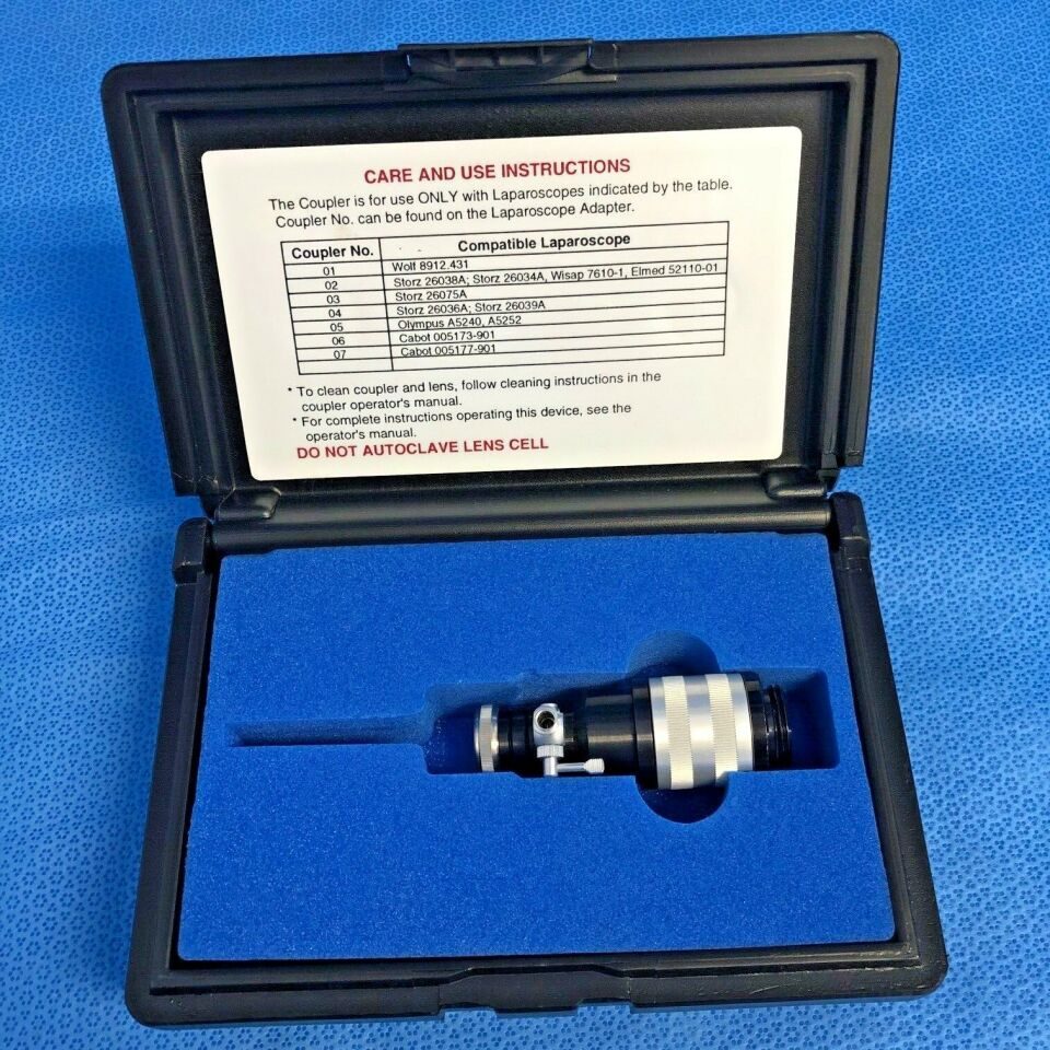 COHERENT A5521 & A5522 Nezhat Coupler w/ Case