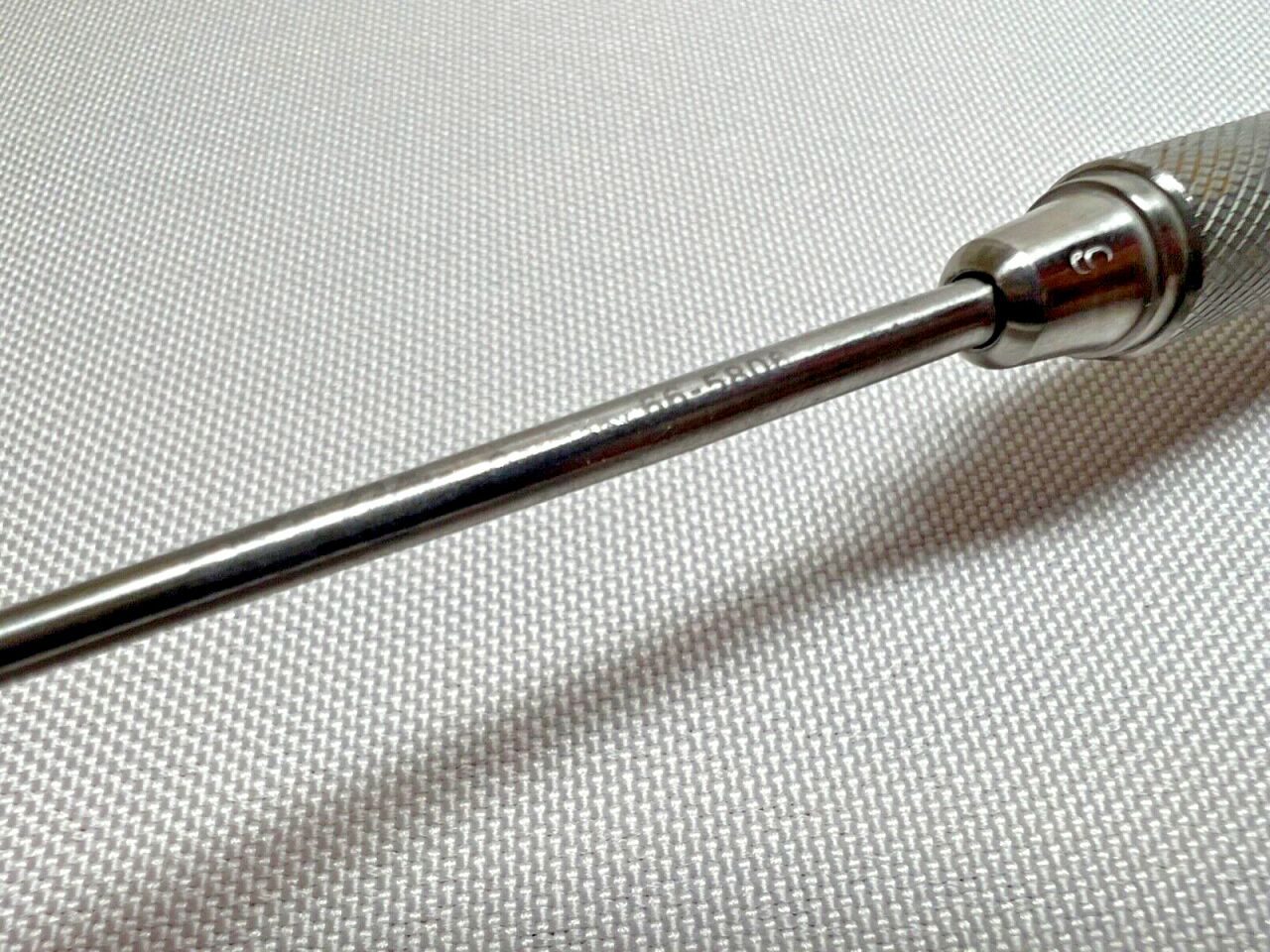 SSI ULTRA 66-5806 Coakley Antrum Curette #6 Triangle Tip ENT — photo 2