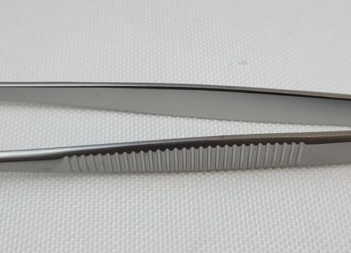 JARIT 130-115 Thumb Dressing Forceps, Straight, Serrated Jaws, 6" Set of 3 — photo 4