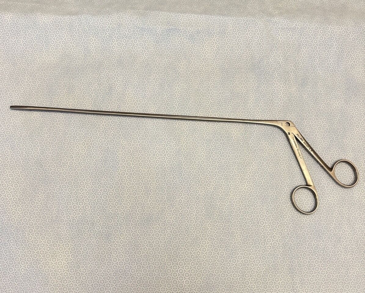 PILLING 505420 Jackson Alligator Grasping Forceps Straight Serrated — photo 1