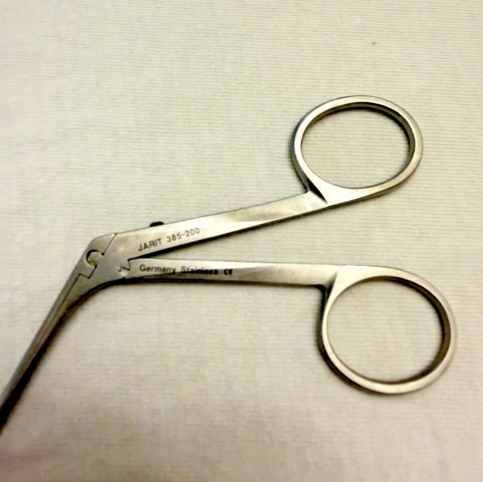 JARIT 385-200 Bellucci Alligator Scissor Straight 3" Shaft 6mm Blades — photo 3