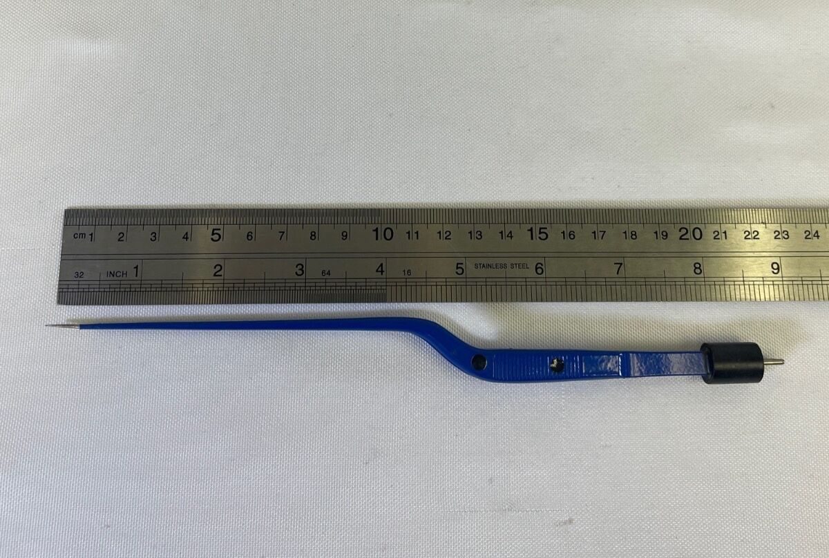 KIRWAN 12-1235NS Non Stick Insulated Bipolar Bayonet Forcep 0.5mm Tip x 8.75" — photo 13
