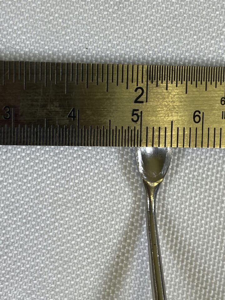CODMAN 10" Bayonet Curette 5mm Wide 45deg Angled Right Neuro — photo 8