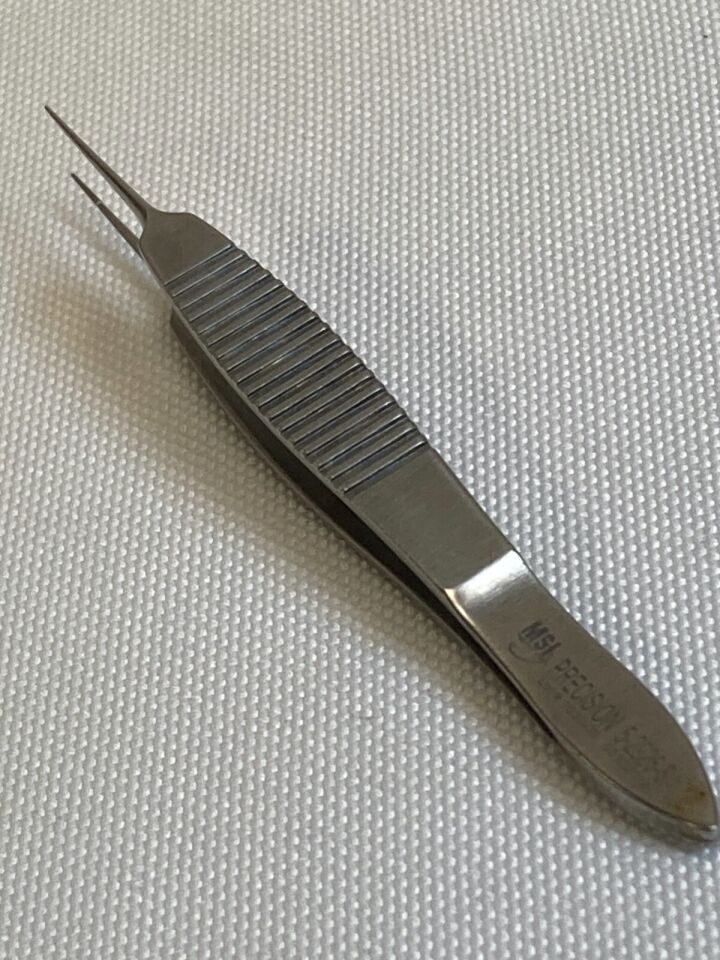 MSI PRECISION 5-2926-S Kelman-McPherson Tying Forceps 5mm Platforms Ophthalmic — photo 10