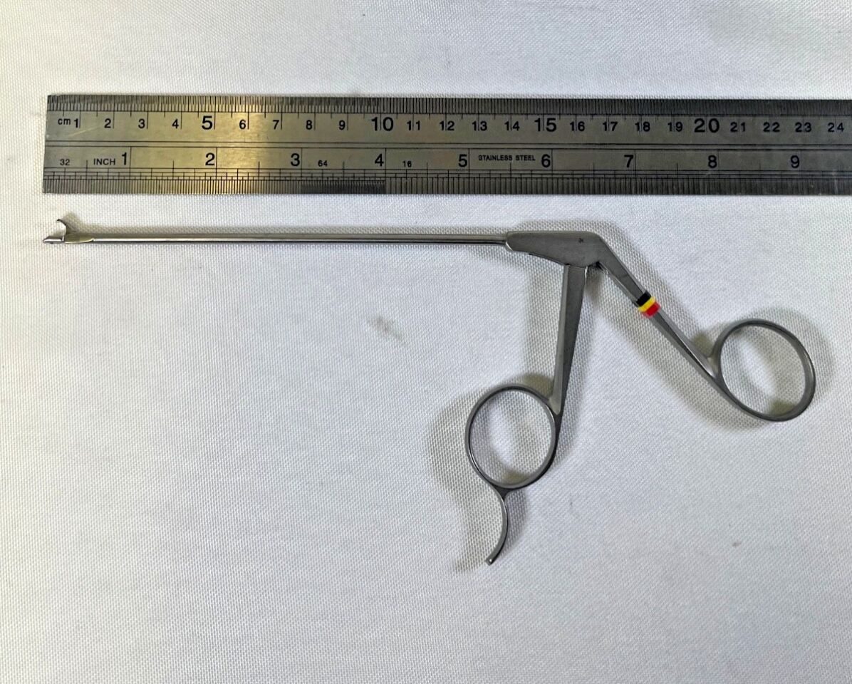 SHUTT-LINVATEC 4.1003 Shovel Forceps Mini Straight 3.4mm Shaft Arthroscopy — photo 9