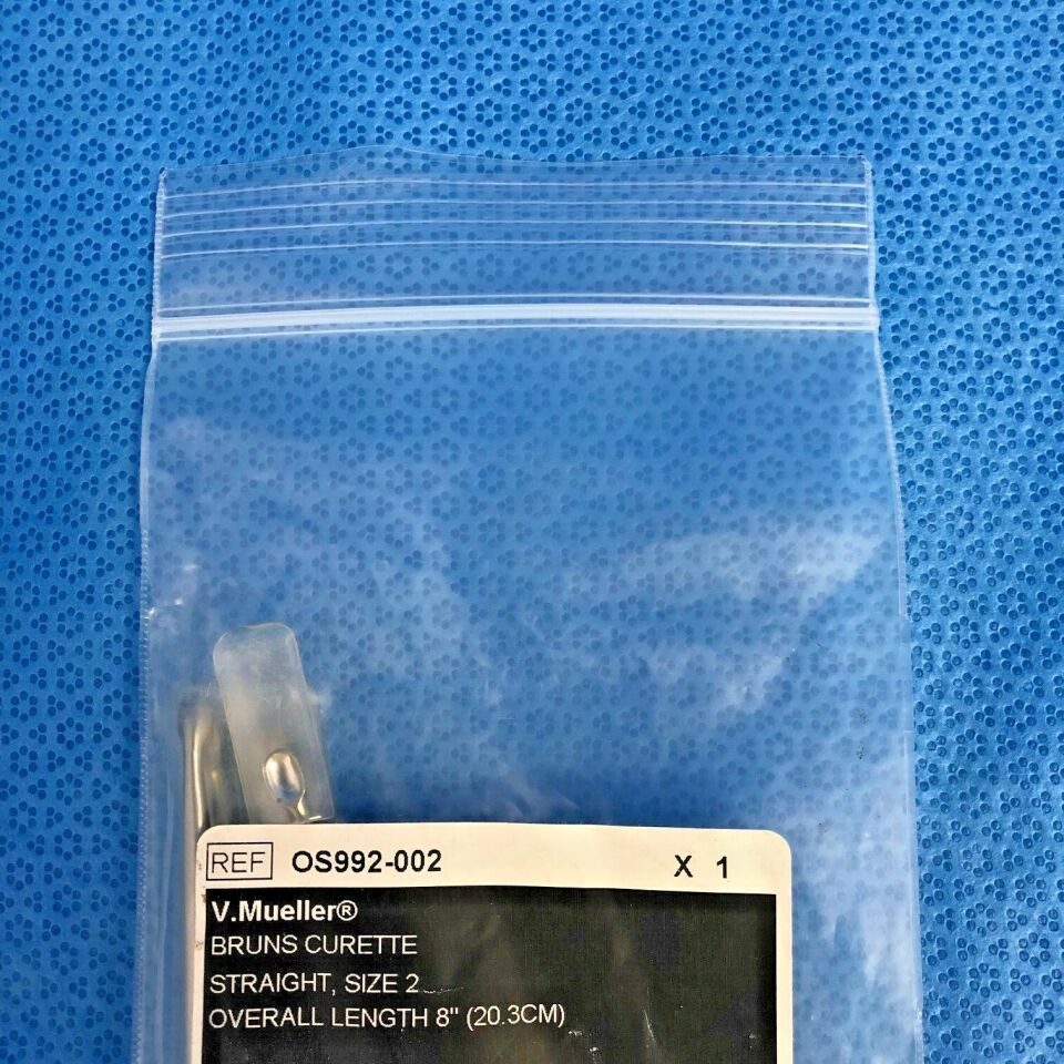 V. MUELLER OS992-002 Bruns Straight Curette Orthopedic — photo 3