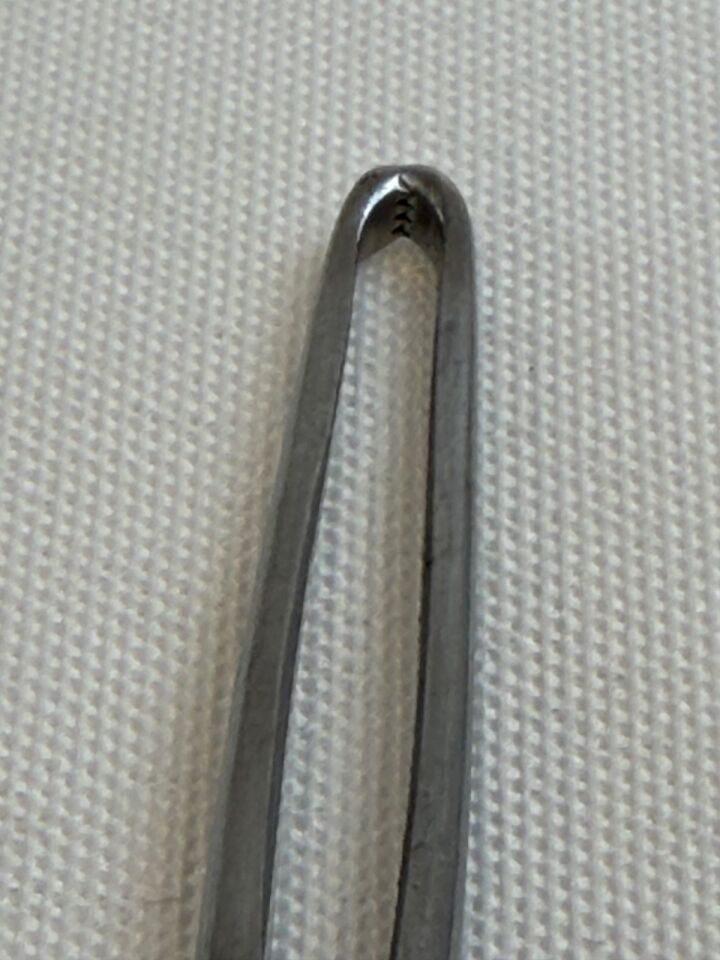 MILTEX 16-3 Baby Allis Tissue Forceps 4 x 5 Teeth Extra Delicate Jaws 2.5mm Wide — photo 7