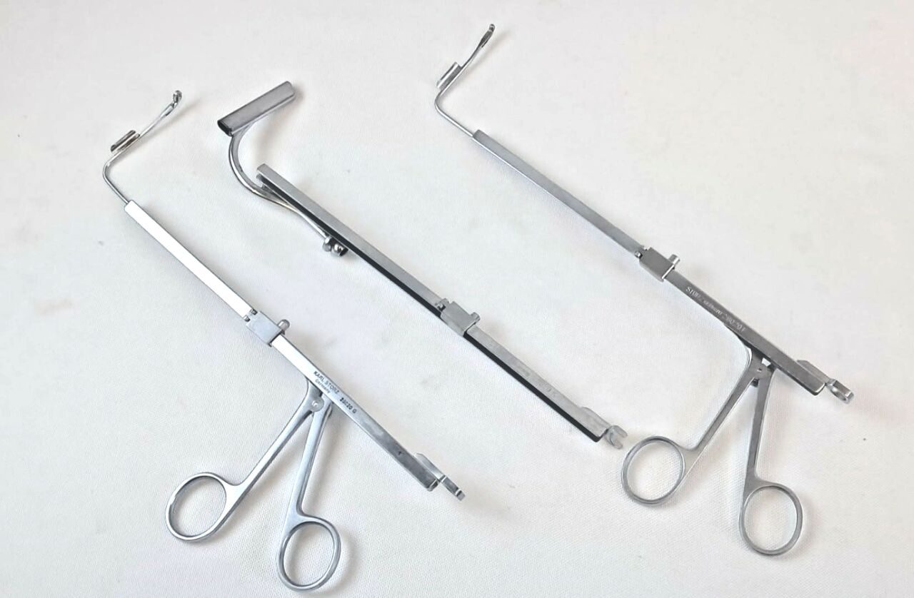 KARL STORZ 28020F 28020G 28020K Nephroscope Instrument Set Forceps & Guide