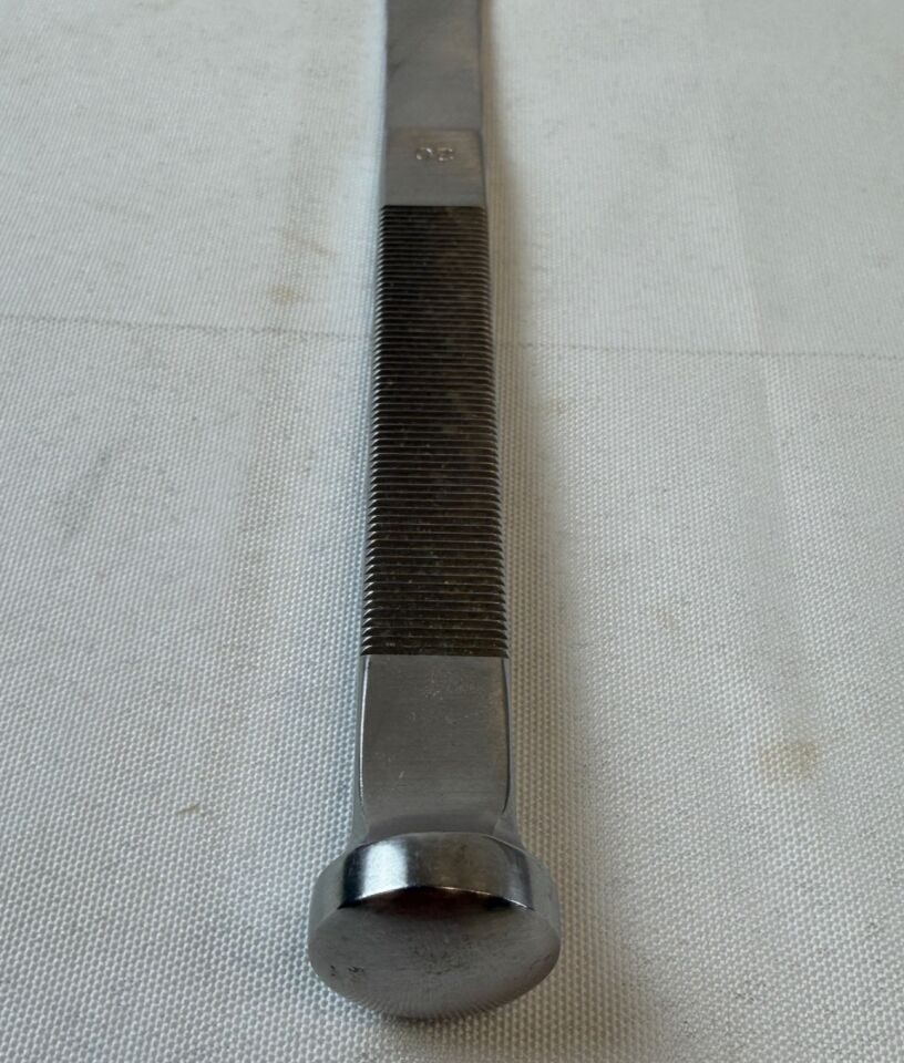W. LORENZ 02-8317 Markowitz Cranial Osteotome 20mm Curved x 7" Calibrated — photo 5