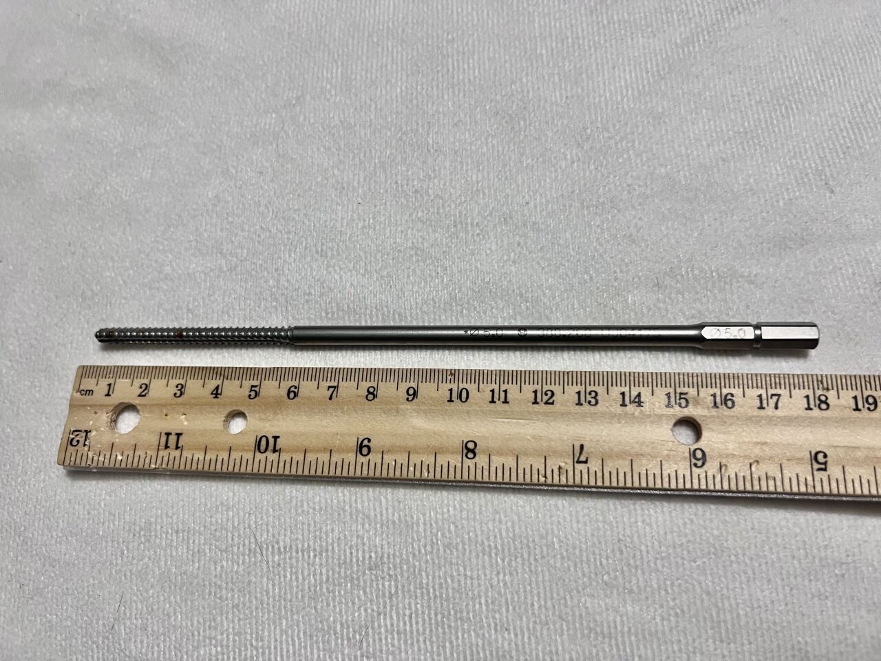 SYNTHES 388.268 Cylindrical Tap For Pedicle Screws 5mm — photo 2