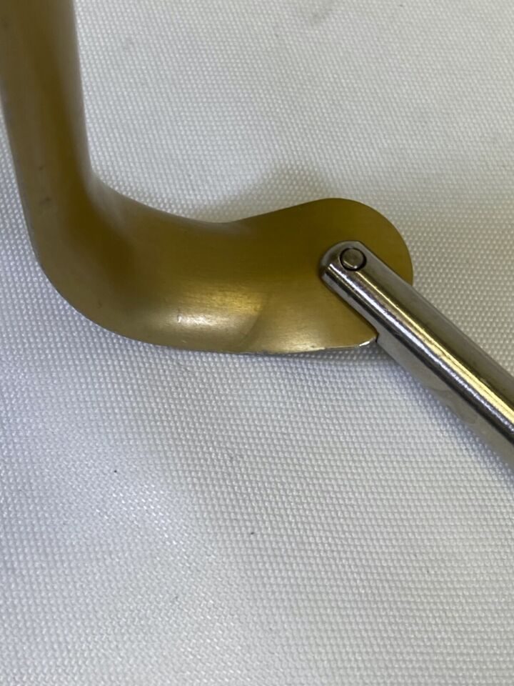 OMNI-TRACT 4922 Renal Vein Swivel Aluminum Radiolucent Retractor Blade 1" x 8" — photo 6