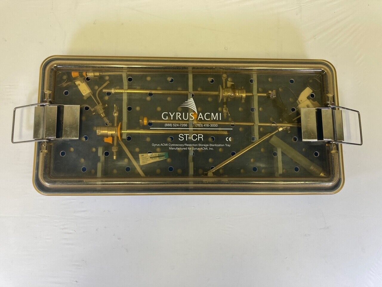 GYRUS ACMI Various 11 Piece Resectoscope Cysto Tray PKFL EIWE Inner Outer Visual w/ Tray — photo 4
