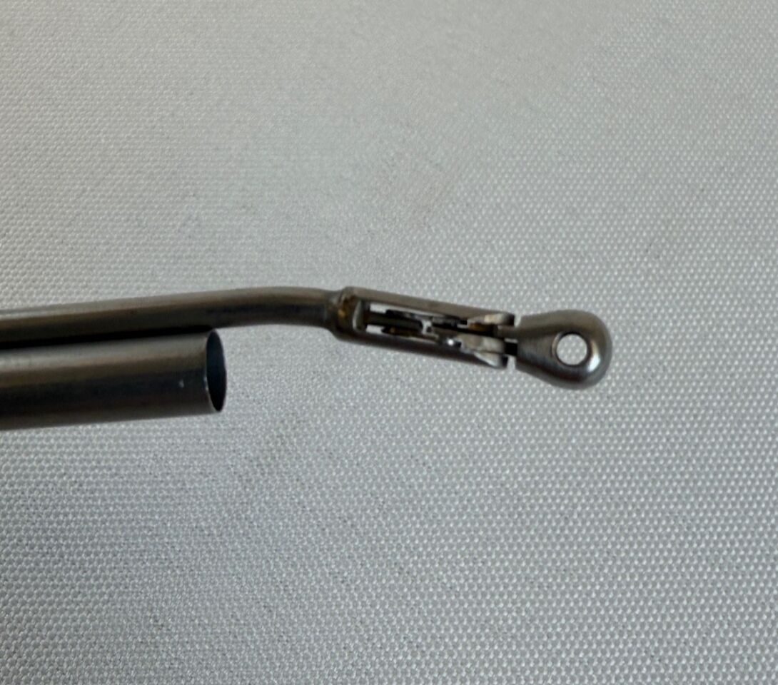 OLYMPUS A2963 12deg Rigid Optical Fenestrated Cup Biopsy Forceps WL 24.5cm — photo 9