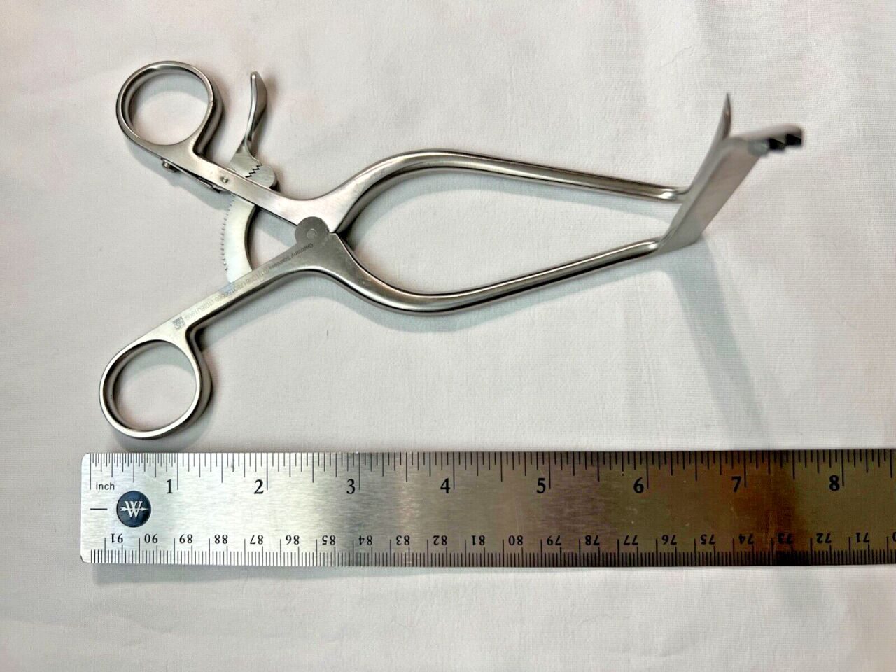 RUGGLES REDMOND R7254 Williams Discectomy Retractor 70mm Right-Angle 6-5/8" L — photo 6