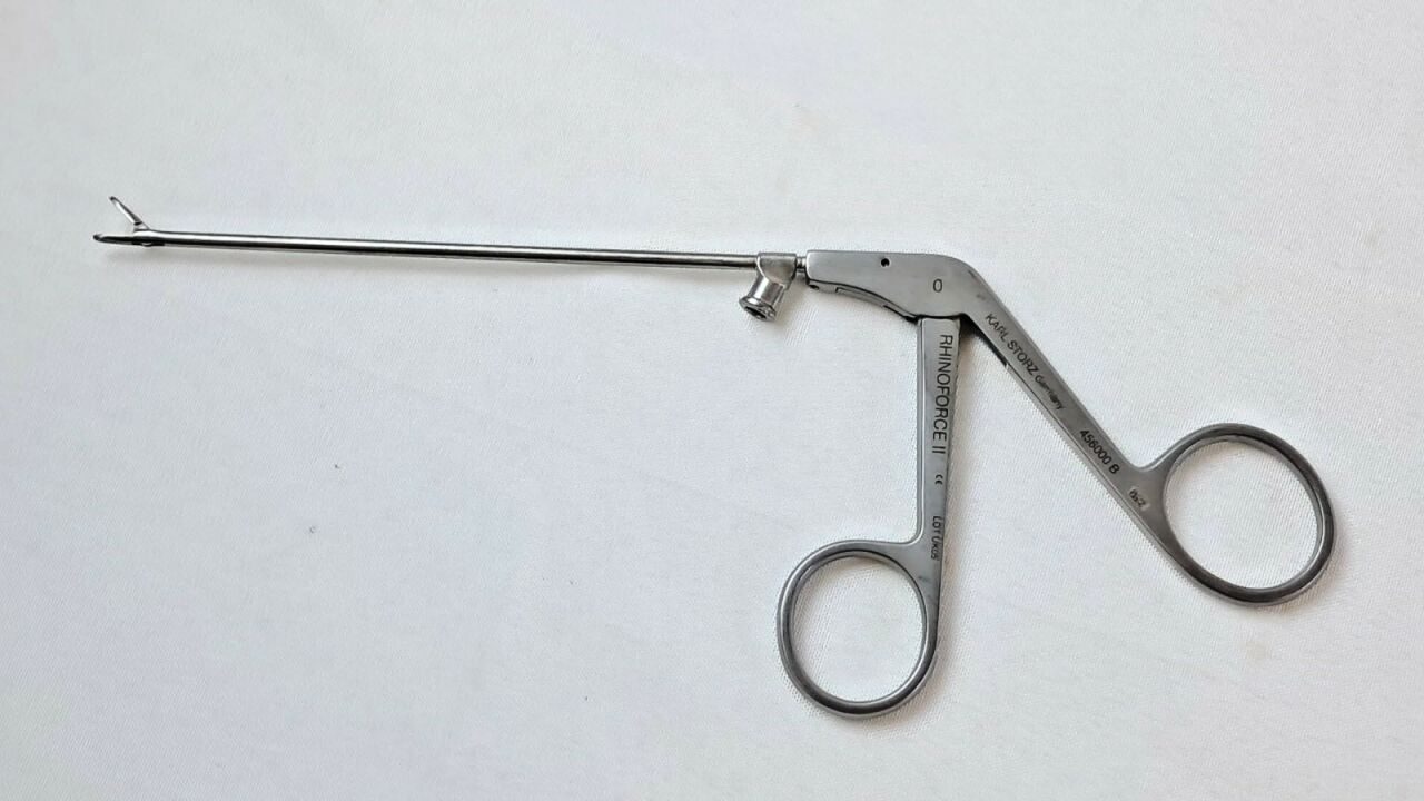 KARL STORZ 456000B Rhinoforce II Blakesley Nasal Forceps Size 0 Straight 13cm