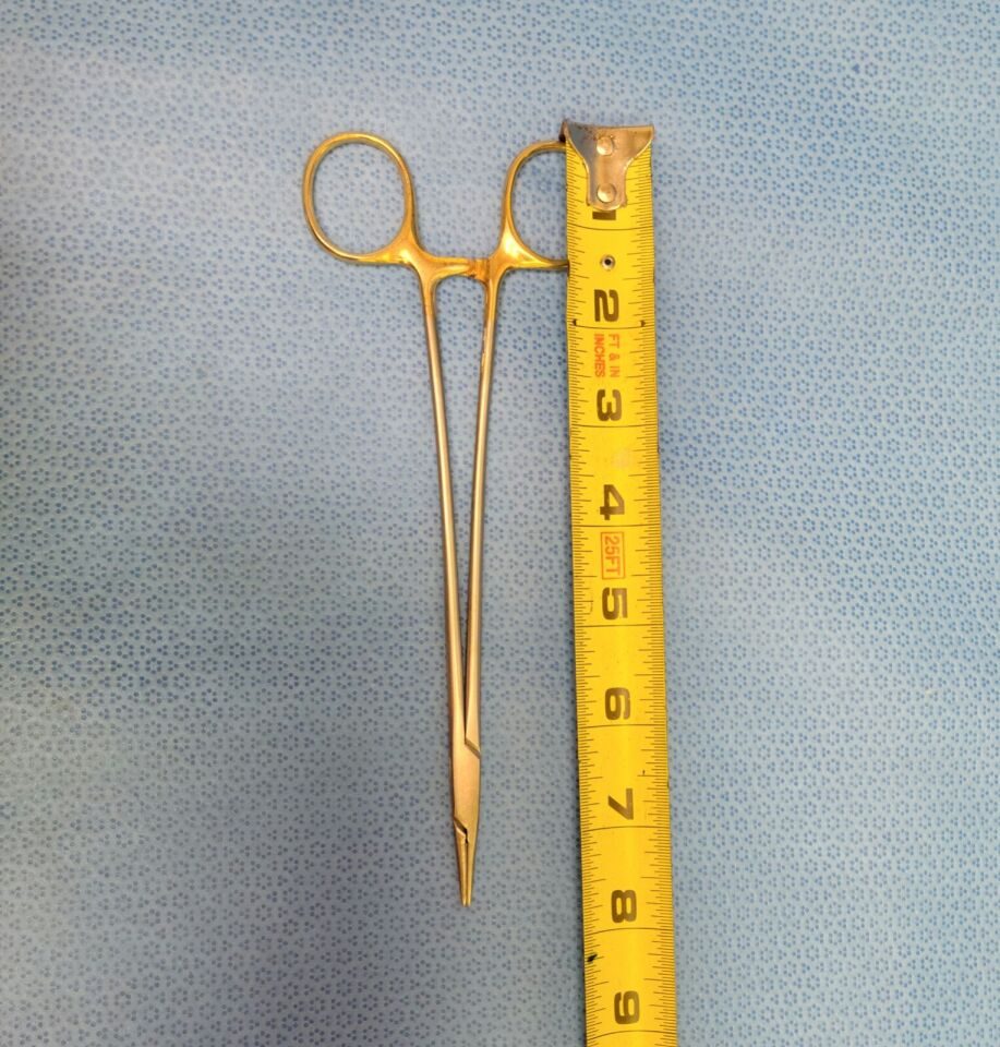 AESCULAP BM026R DuroGrip Needle Holder 8" — photo 4
