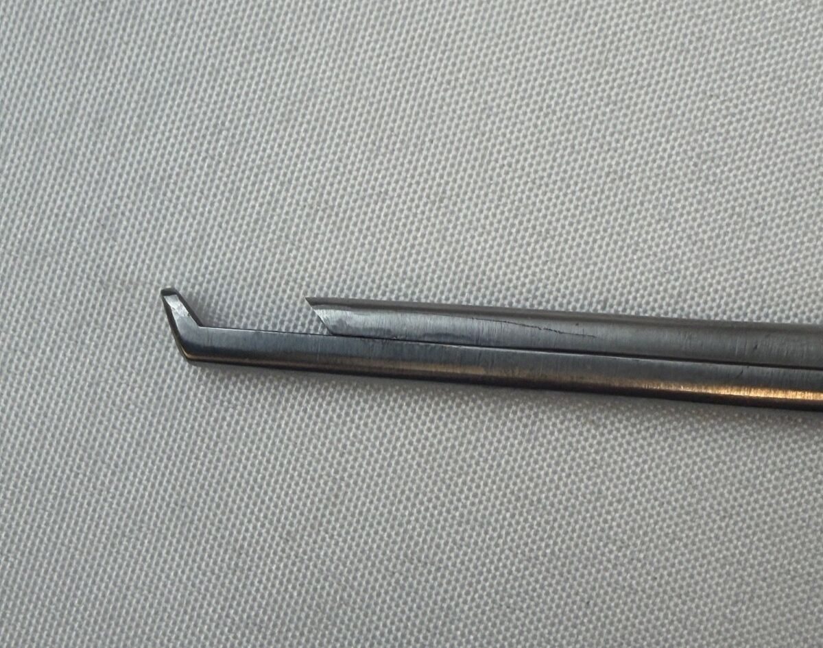 RUGGLES RB4853 Stealth Micro Kerrison Rongeur 3mm x 40deg Up x 8" Neuro Spine — photo 4