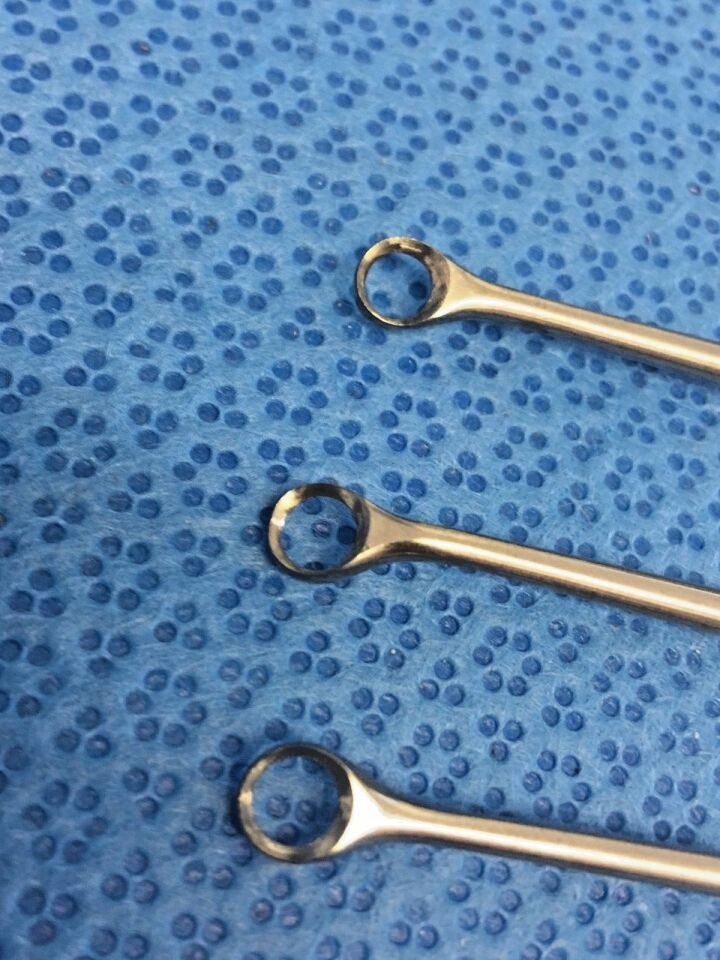 R. WOLF 8425 Interchangeable Curette Set 5mm Cone Rings — photo 5