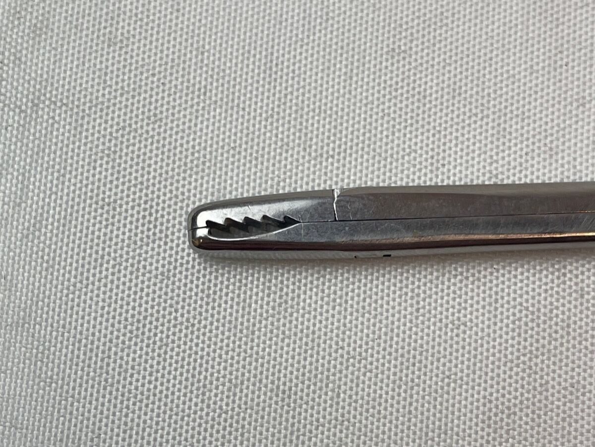 7" Serrated Top Jaw Cement Grasping Rongeur — photo 5