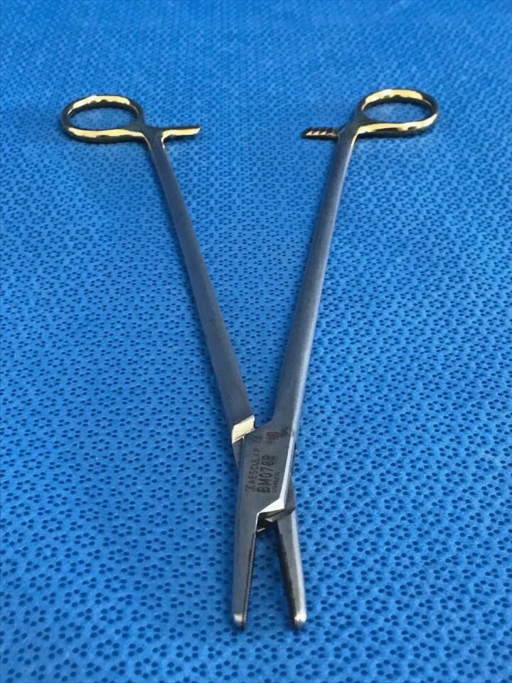 AESCULAP BM078R Hegar Duro-Grip Needleholder L:245mm — photo 8