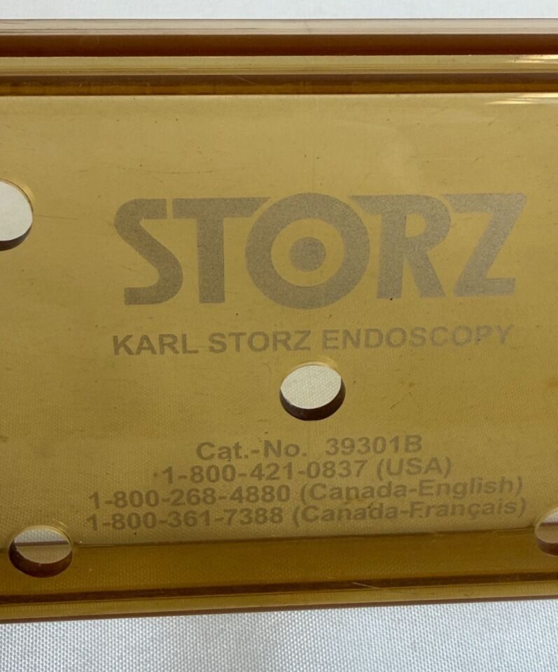 KARL STORZ Dual Scope Sterilization Case 39301B Dual Telescope Sterilization Case w/ Lid Endoscopy — photo 2