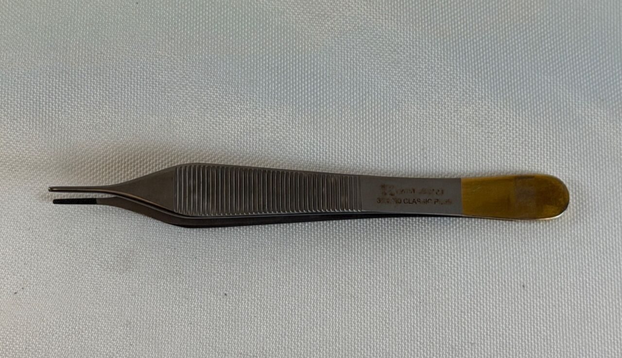 CODMAN 36-6000 T/C 5" Adson Tissue Forcep Smooth Jaws — photo 1