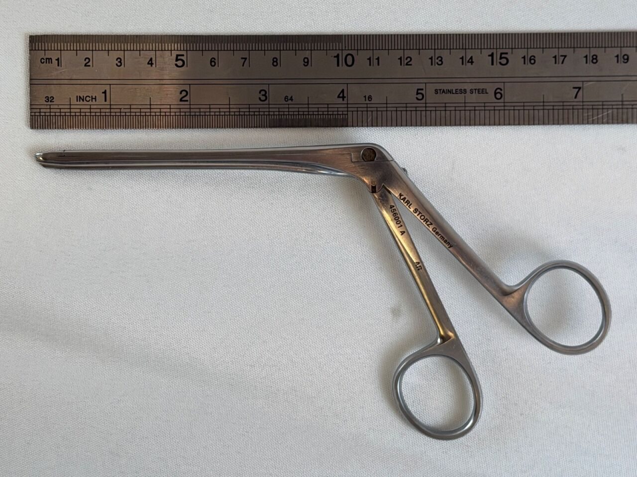 KARL STORZ Kennedy-Blakesley Size 1 Suction Punch 3.5mm x 9mm Jaw 456001A  ENT — photo 7