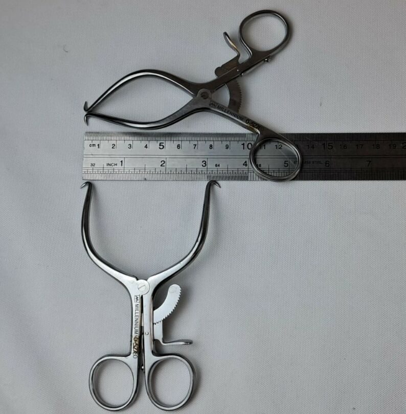 MILLENNIUM SURGICAL 0-52780 Lot of 2 Gelpi Retractor 4 1/2 in. — photo 5