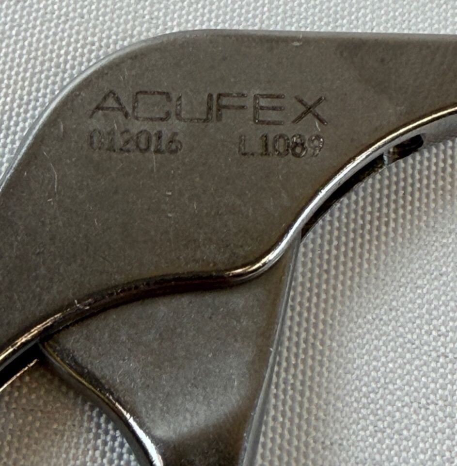 ACUFEX 12016 Duckbill Upbiter Curved Right Arthroscopy Punch — photo 3