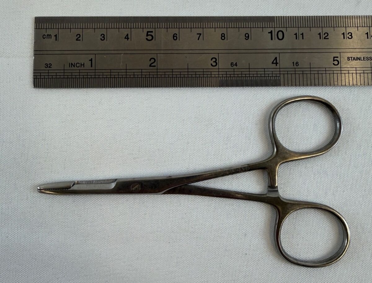 SKLAR 202747 Olsen Hegar Needle Holder Delicate Serrated 4.75" — photo 8