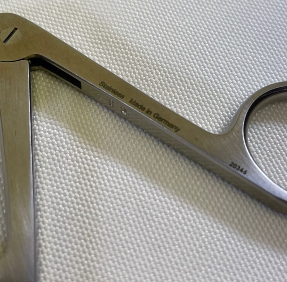 GERMAN STAINLESS 20346 2.8mm x 23cm WL Biopsy Forcep 2mm x 5mm Jaw — photo 3