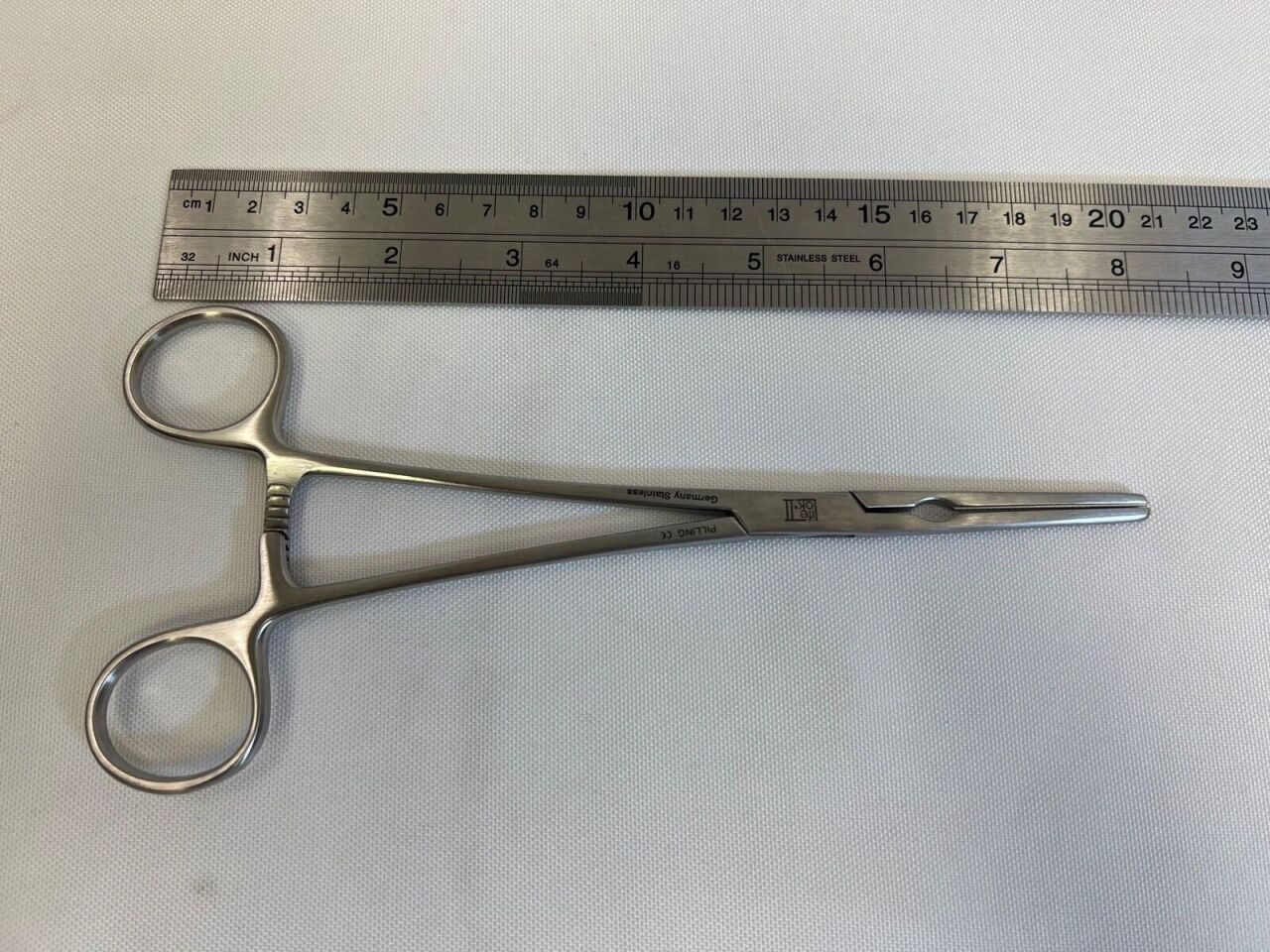 PILLING WECK 353800 Glover Patent Ductus Clamp Straight DeBakey Jaw — photo 5