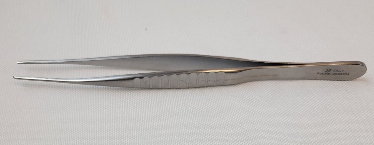 PILLING 35-1801 DeBakey Tissue Forceps Straight Delicate Tips 6" — photo 1