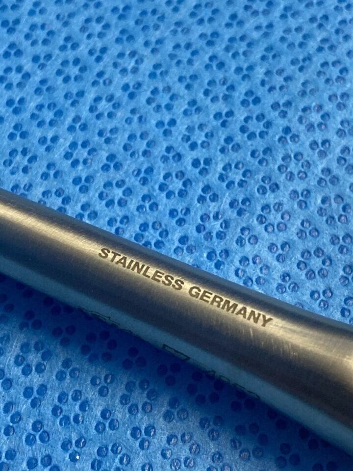 SSI ULTRA 57-4852 Lumber Intervertebral Curette Size 00 Straight 12" — photo 4