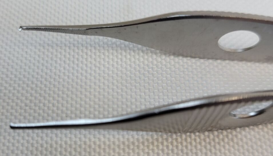 AESCULAP BD508R Adson Tissue Forceps Straight Delicate 120mm — photo 2