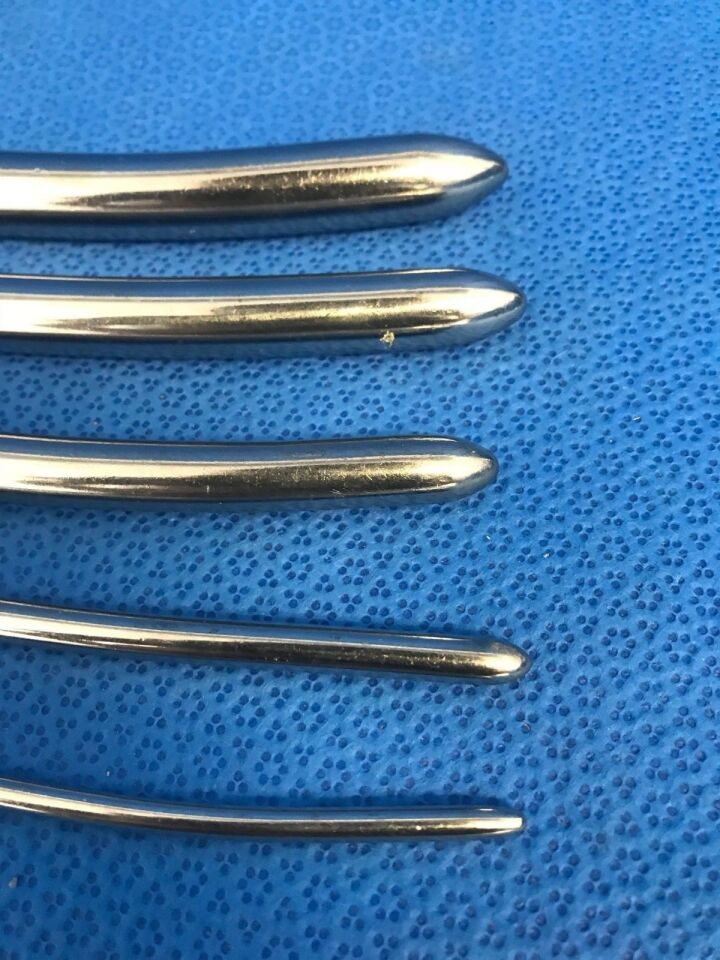 V. MUELLER Dual Ended Hegar Uterine Dilators 141312111096543 Set of 5 Dual Ended Hegar Uterine Dilators OBGYN — photo 2