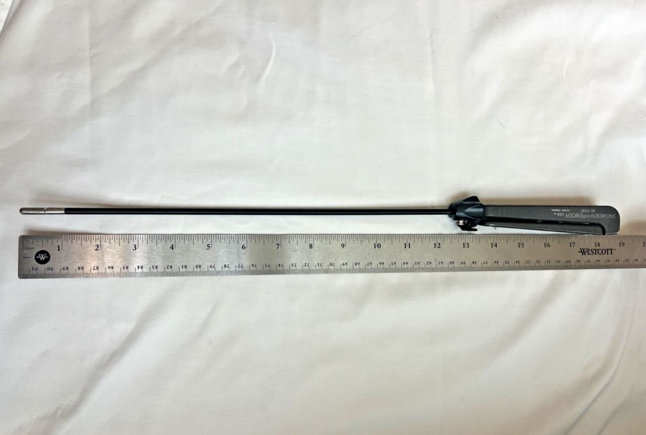 SNOWDEN-PENCER 90-7030 Laparoscopic Bullet Nose Diamond-Touch Grasper 5mm X 32cm — photo 7