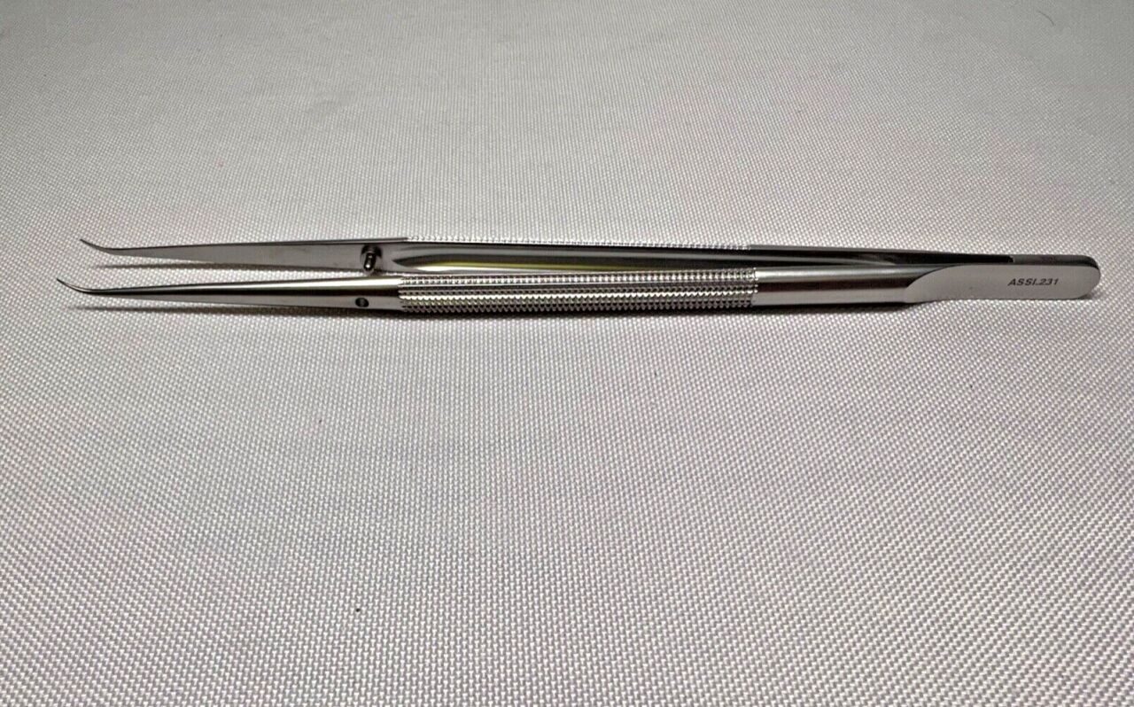 ASSI .231 Classic Forceps 18cm Curved Tips