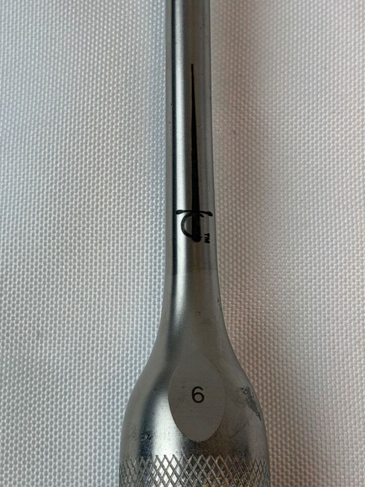 WALLIE HEINIG Lenox Maclaren Size 6 Straight Curette 11mm x 18mm Cup 15" — photo 2