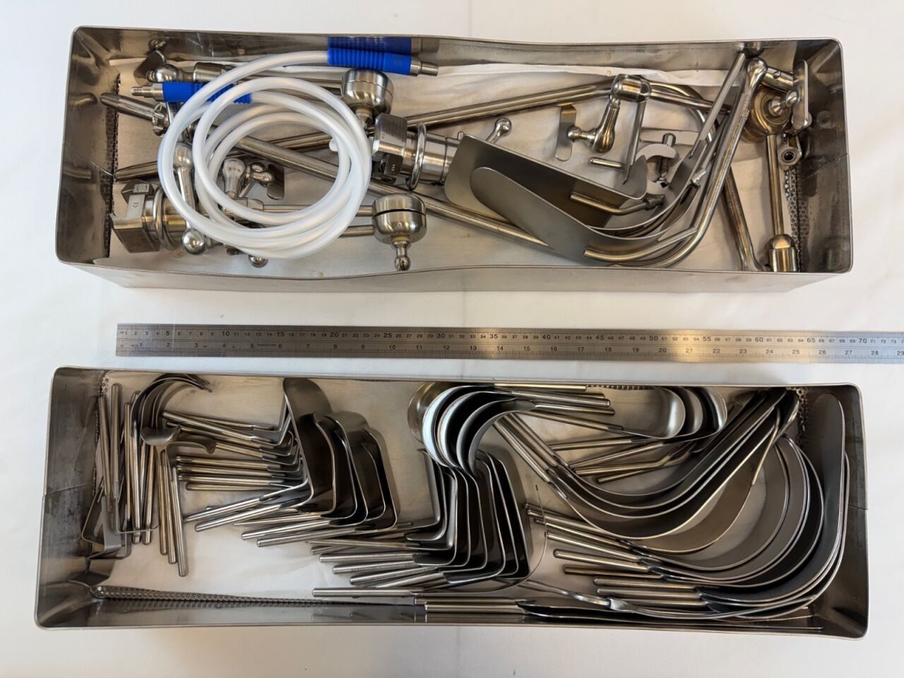 VARIOUS Automated Medical Iron Intern Octopus 72 Piece Automated Medical Iron Intern Octopus Single & Hydra Double Arm Retractor System w/ Trays — photo 9