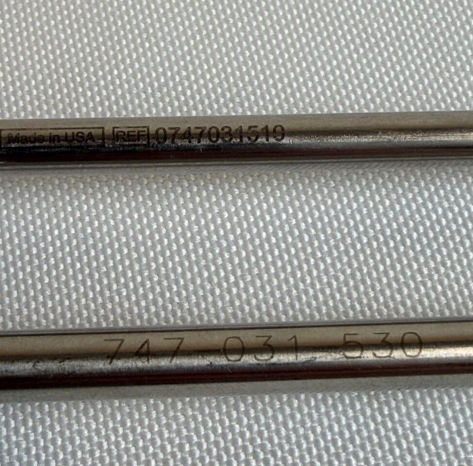 STRYKER 747-031-530 5.8mm Single Rotating Valve Arthroscopic Cannula & Obturator — photo 2