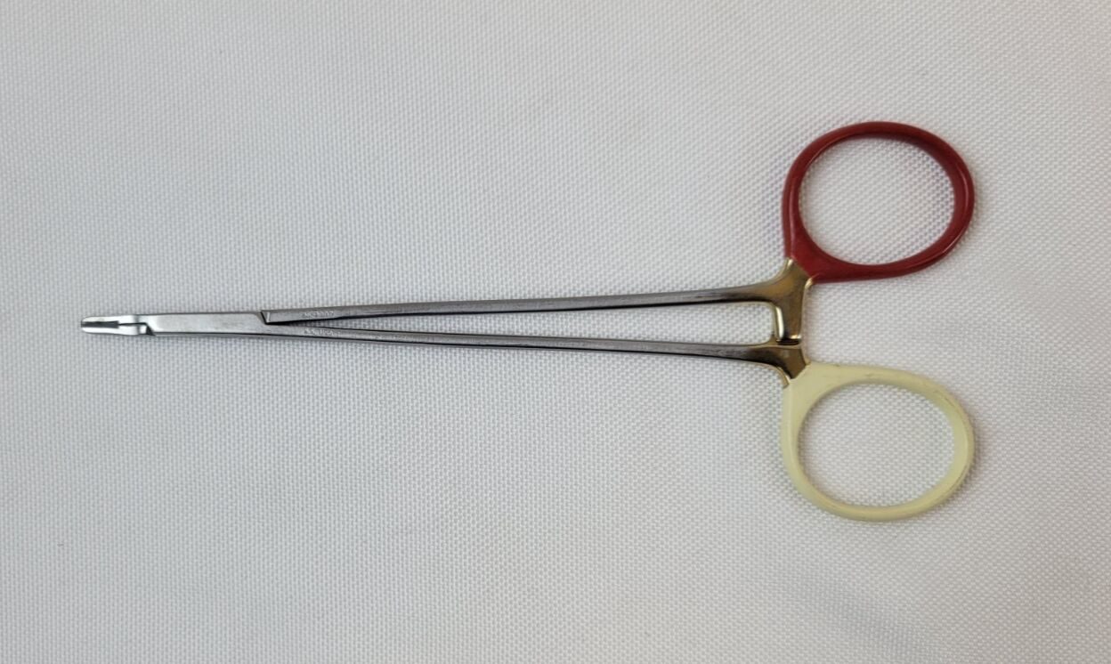 CODMAN 36-3007 Ryder Classic Plus Needle Holder, Tungsten Carbide Jaw Inserts 6"