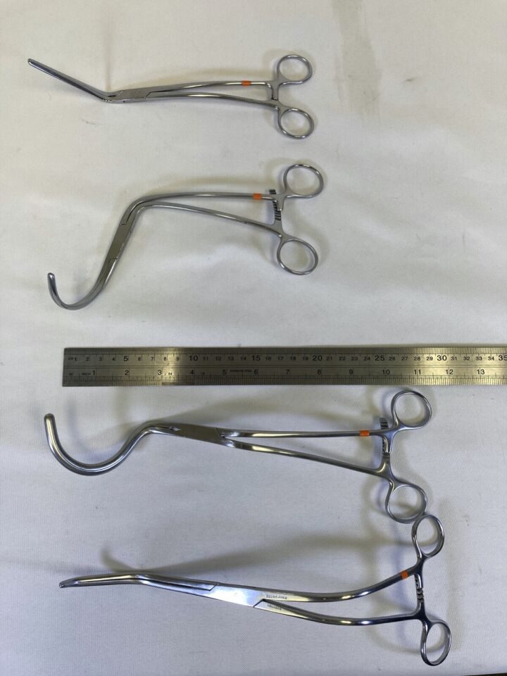PILLING WECK Various 21 Piece Large Vascular Instrument Set w/ Case — photo 10