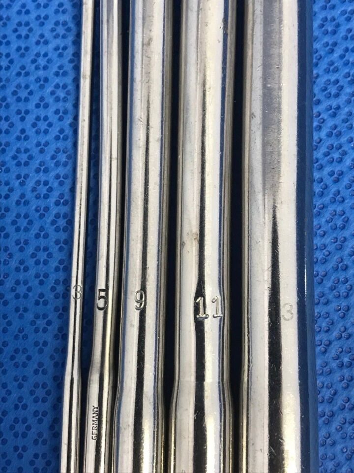 V. MUELLER Dual Ended Hegar Uterine Dilators 141312111096543 Set of 5 Dual Ended Hegar Uterine Dilators OBGYN — photo 5