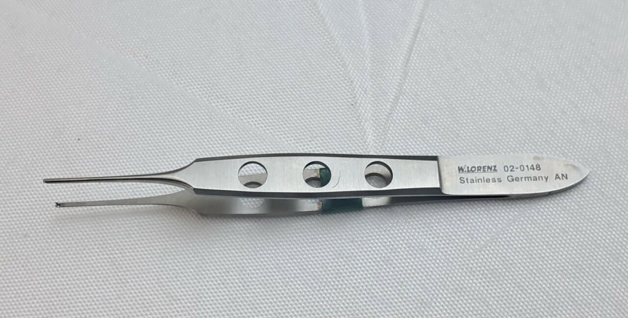 W. LORENZ 02-0148 Surgical Ophthalmic Suture Forceps — photo 2