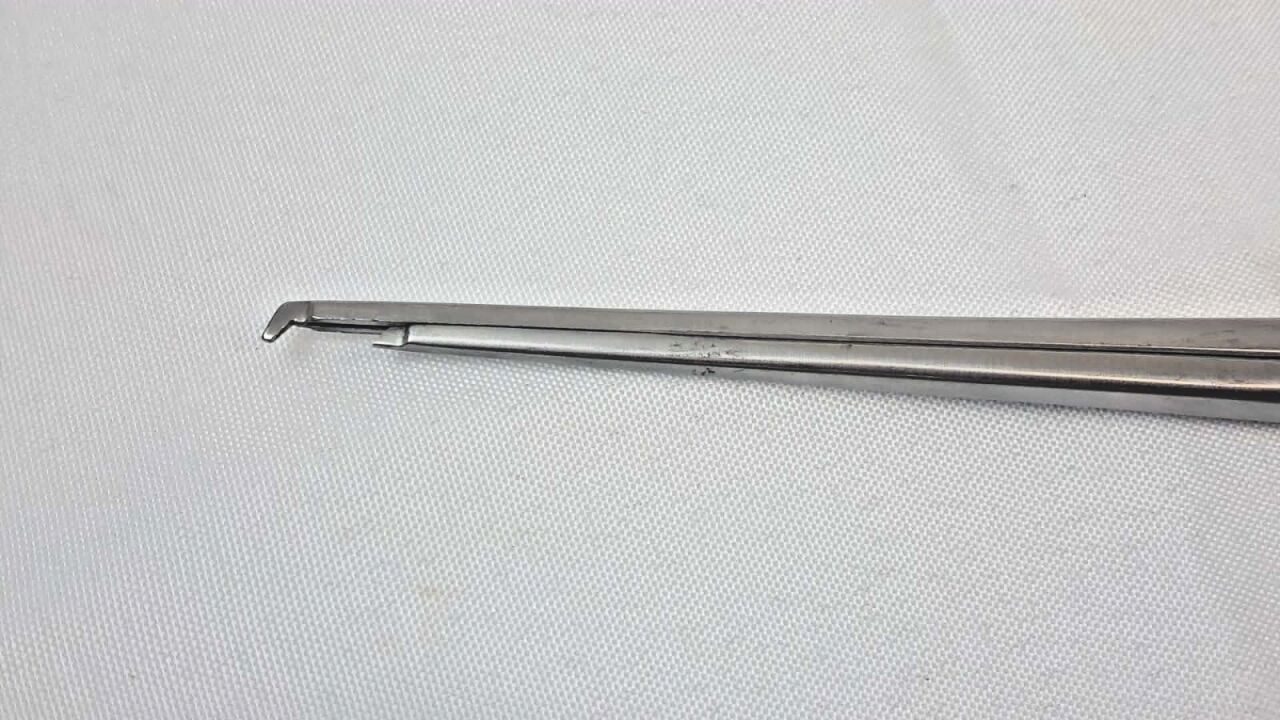 AESCULAP FF711R Kerrison Bone Punch Rongeur 1mm Down-Bite 7" 180mm — photo 4